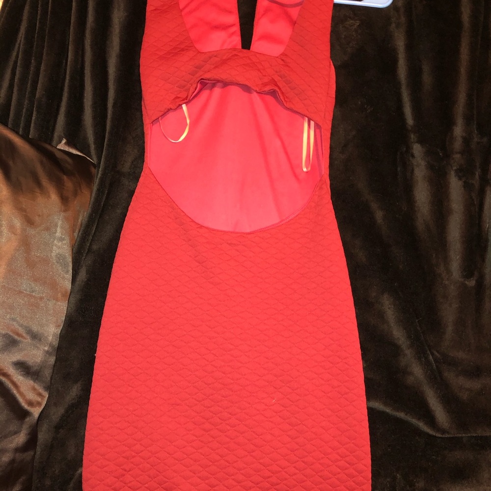 Burgundy MIDI dress!